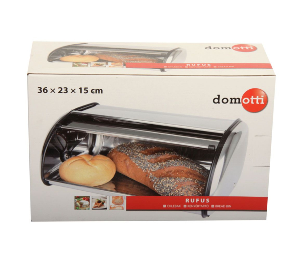 DOMOTTI Outlet Chlebak ze stali nierdzewnej  (68906) - 1555765 - zdjęcie 3